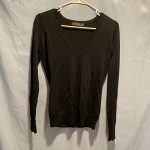 The limited black v neck sweater